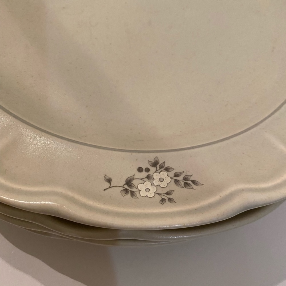 Set of 4 Pfaltzgraff stoneware heirloom dinner plates. - Picture 4 of 4